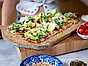 Pinsa med caesarsallad