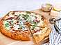 Pizza bianca med grillad paprika