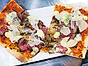 Pizza på gårdagens rester