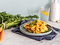 Planti Krämig och kryddig pastasås med rotsaker och linser