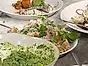 Potatissallad med soltorkade tomater