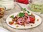 Pulled pork taco style