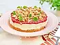 Rabarbercheesecake med vit choklad och lime
