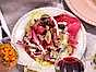Radicchiosallad med druvor och tonnatosås