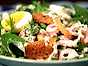 Räksallad med pepparrotsdressing