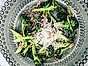 Råstekt broccoli med parmesanost, solroskärnor och olivolja