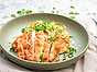 Rebellpasta med frasig parmesankyckling