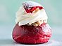 Red velvet semla