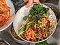 rice noodles emd crispy tofu