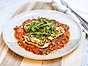Ricottaplättar med tomatsås