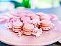 Rosa macarons
