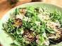 Sallad med stekt aubergine