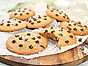 Salta kola-cookies med chokladgömma