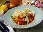 Salviastekt chorizo med gnocchi