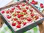 Semifreddo med hallon och pistage