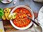 Snabb och krämig tomatsoppa med pasta NY