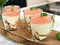 Snabb rabarbercheesecake i glas