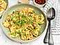Snabb tortellini med chili och sesam