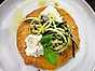 Socca med zucchini