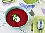 Soppa på rödbeta, röda linser och morot