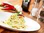 Spaghetti med chili, vitlök och olivolja