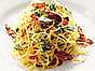 Spaghetti med chili, vitlök och persilja