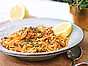 Spaghetti med morot- och timjansås