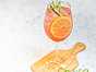 Spritz med lingon och citron