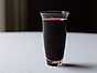 Svart vinbärsjuice med espresso