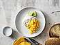 Sweet and salty mango coconut sticky rice