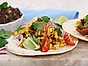 Tacos med stekt majs och bönröra