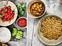 Tacovåffla med tillbehör