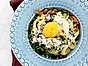 Tagliatelle med brysselkål, grönkål och sidfläsk