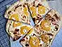 tarte flambee med getost