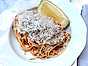 Tomat- & sardellpasta med pangrattato