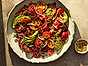 Tomatsallad med citrondressing