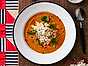 tomatsoppa med boursinost