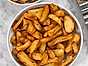 Trippeltillagad pommes frites med örtmajonnäs ny