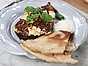 Ugnsbakad aubergine med tomatsås och fetaost