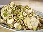 Ugnsbakad julsallad med söt nötdressing