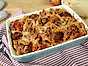 Ugnsbakad penne med köttbullar