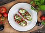 Världens godaste bruschetta med stracciatella
