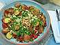 Varm potatissallad med chorizo