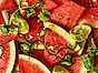 Vattenmelon med jalapeño och lime