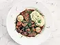 Vegetarisk bourguignon med svartrötter och betor