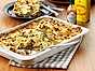 Vegetarisk lasagne med blomkålstopping