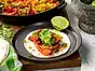 Veggie fajita med guacamole