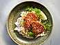 Vegoschnitzel med krämig kålsallad