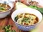 Wontonsoppa med pak choi och sesam