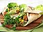 Wrap med currykyckling och mangosalsa